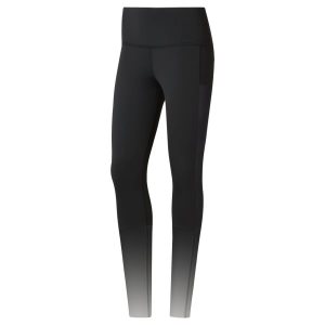 Reebok Yoga Ombre Tights Damen - Schwarz - DE 523-GXZ